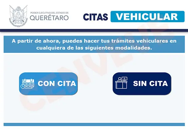 Citas vehicular Querétaro