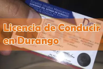 Sacar licencia de conducir en Durango