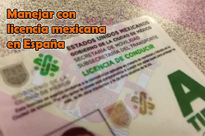 Licencia de manejo mexicana