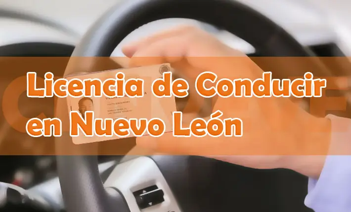 Licencia d econducir en Nuevo León