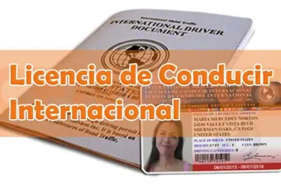 Licencia Internacional de Conducir México
