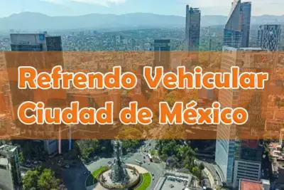 Refrendo CDMX. Adeudos vehiculares