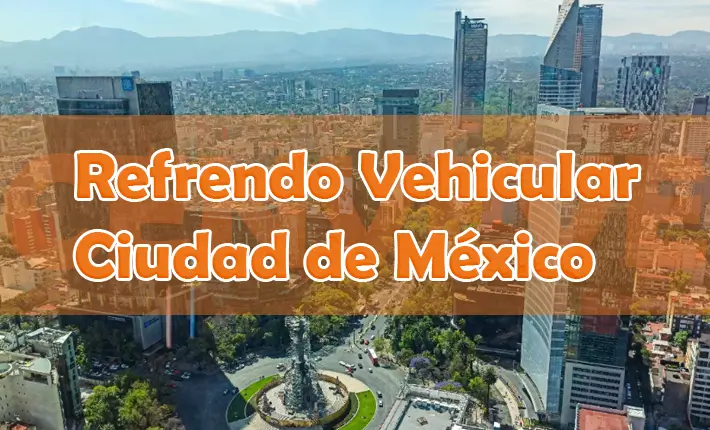 Refrendo CDMX. Adeudos vehiculares