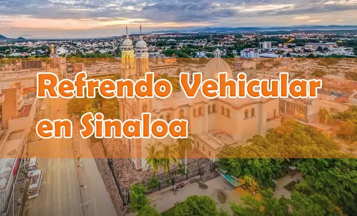 Refrendo Sinaloa o calcomanía vehicular