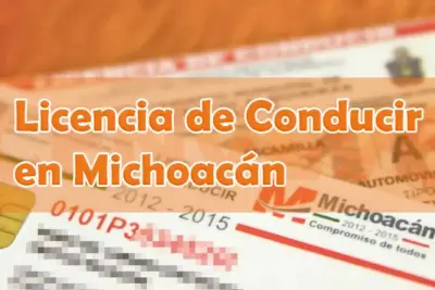 Licencia de Conducir en Michoacán